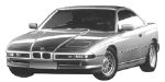 BMW E31 B1055 Fault Code